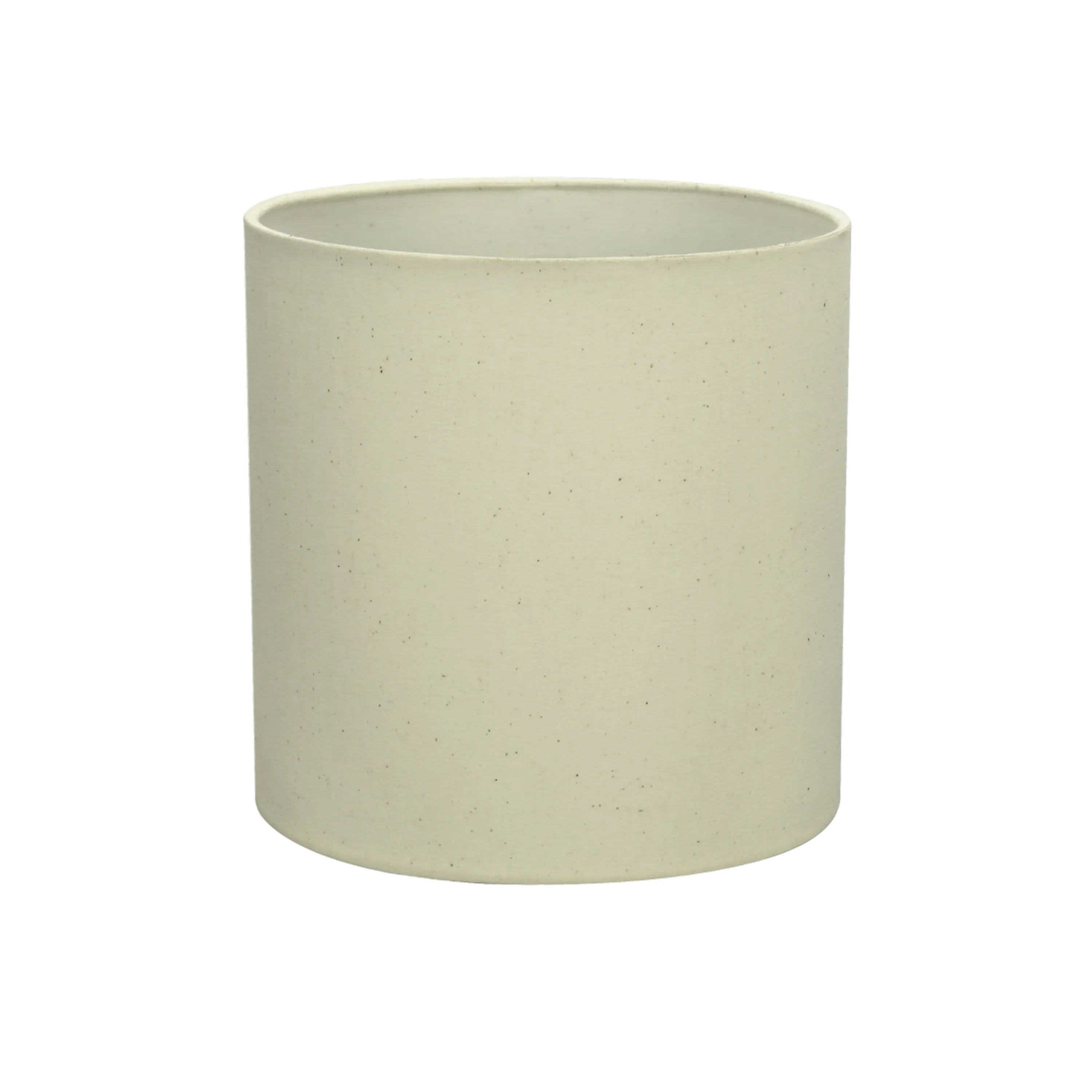 # 58303 Transitional Drum (Cylinder) Shape UNO Construction Lamp Shade in Off White, 8" Wide (8" x 8" x 8")