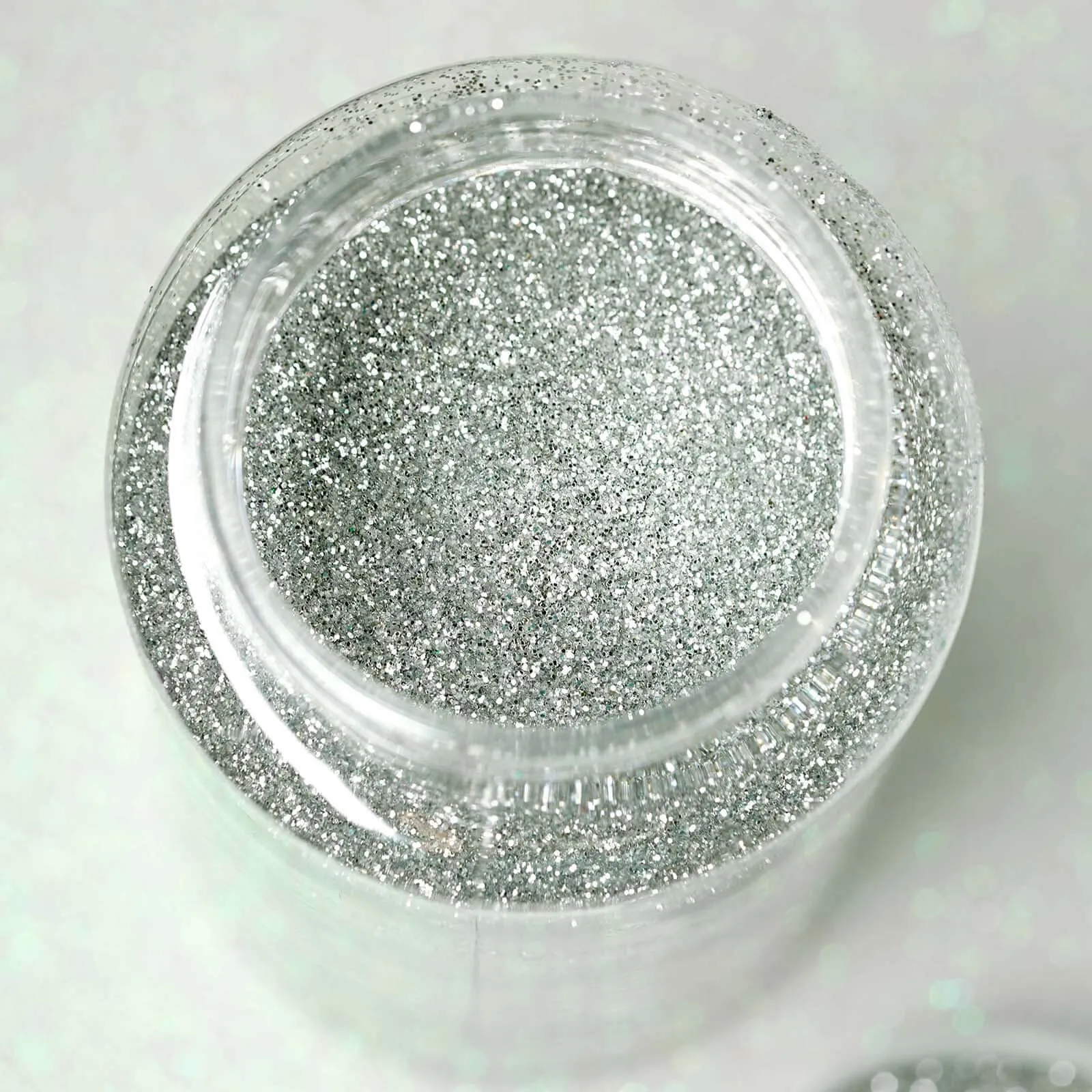 1 lb Bottle Nontoxic Silver DIY Arts and Crafts Extra Fine Glitter