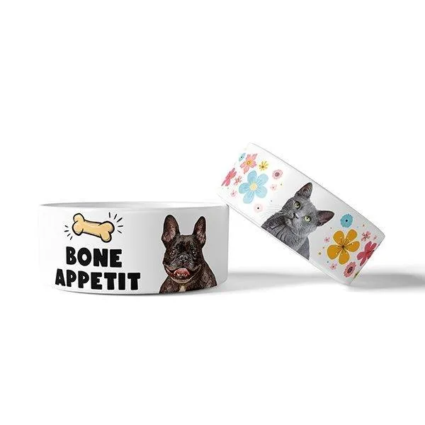 2x Pet Bowls Bundle