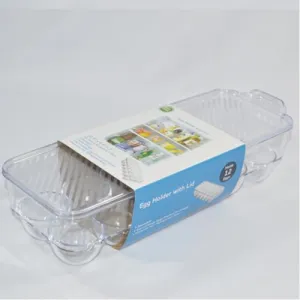 Acrylic 12 Cup Egg Organizer