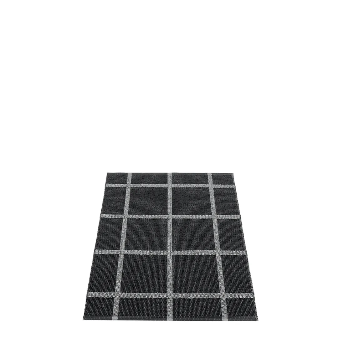 Ada Rug - Black/Granit Metallic