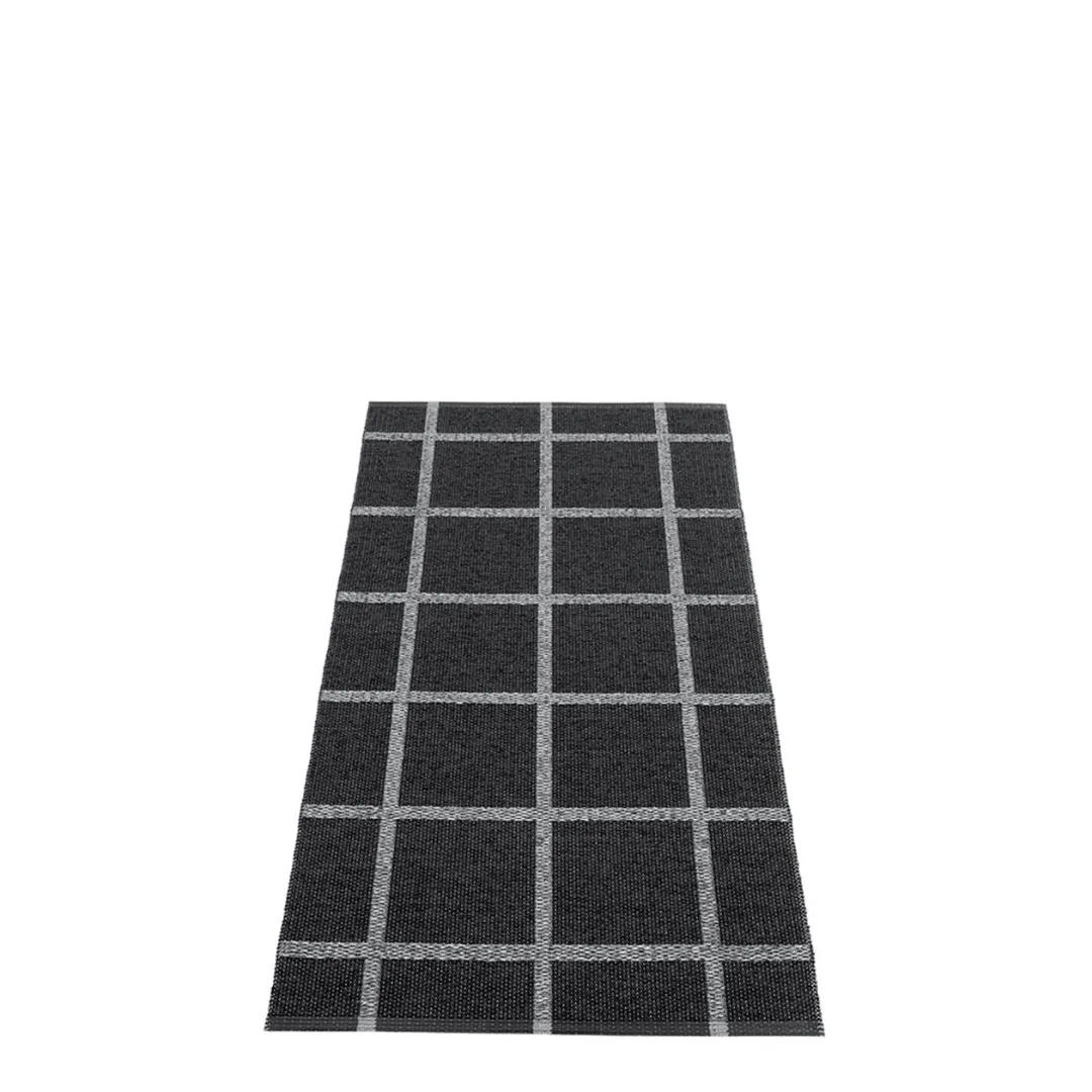 Ada Rug - Black/Granit Metallic