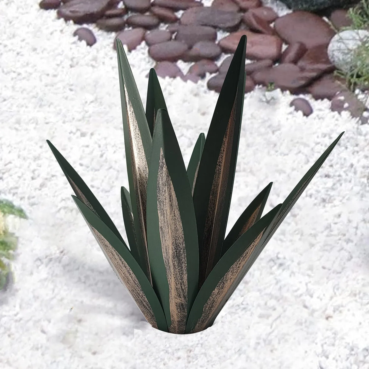 Agave Flower Metal Creativity Decoration Iron Artware Outdoor