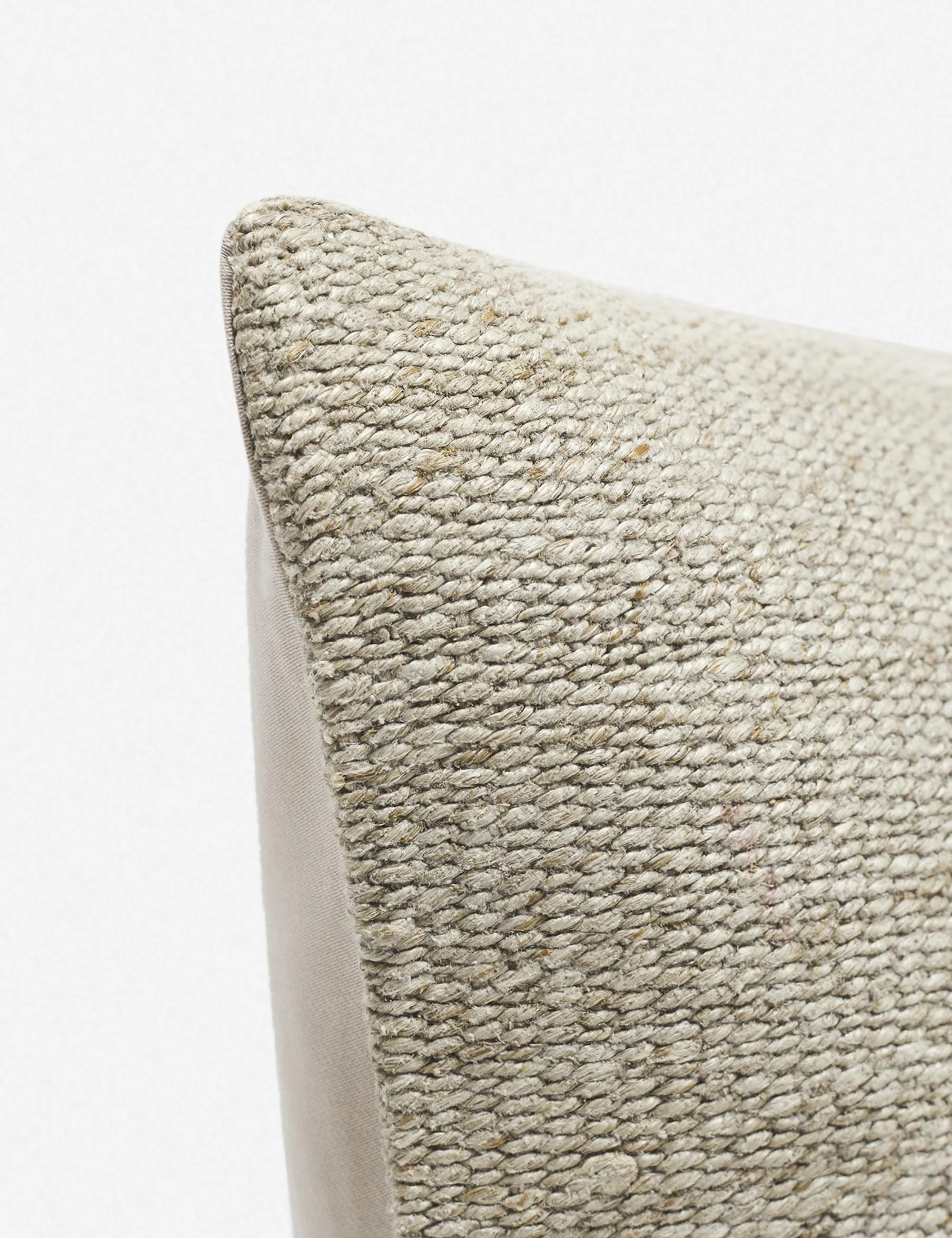 Ajnur Vintage Hemp Lumbar Pillow