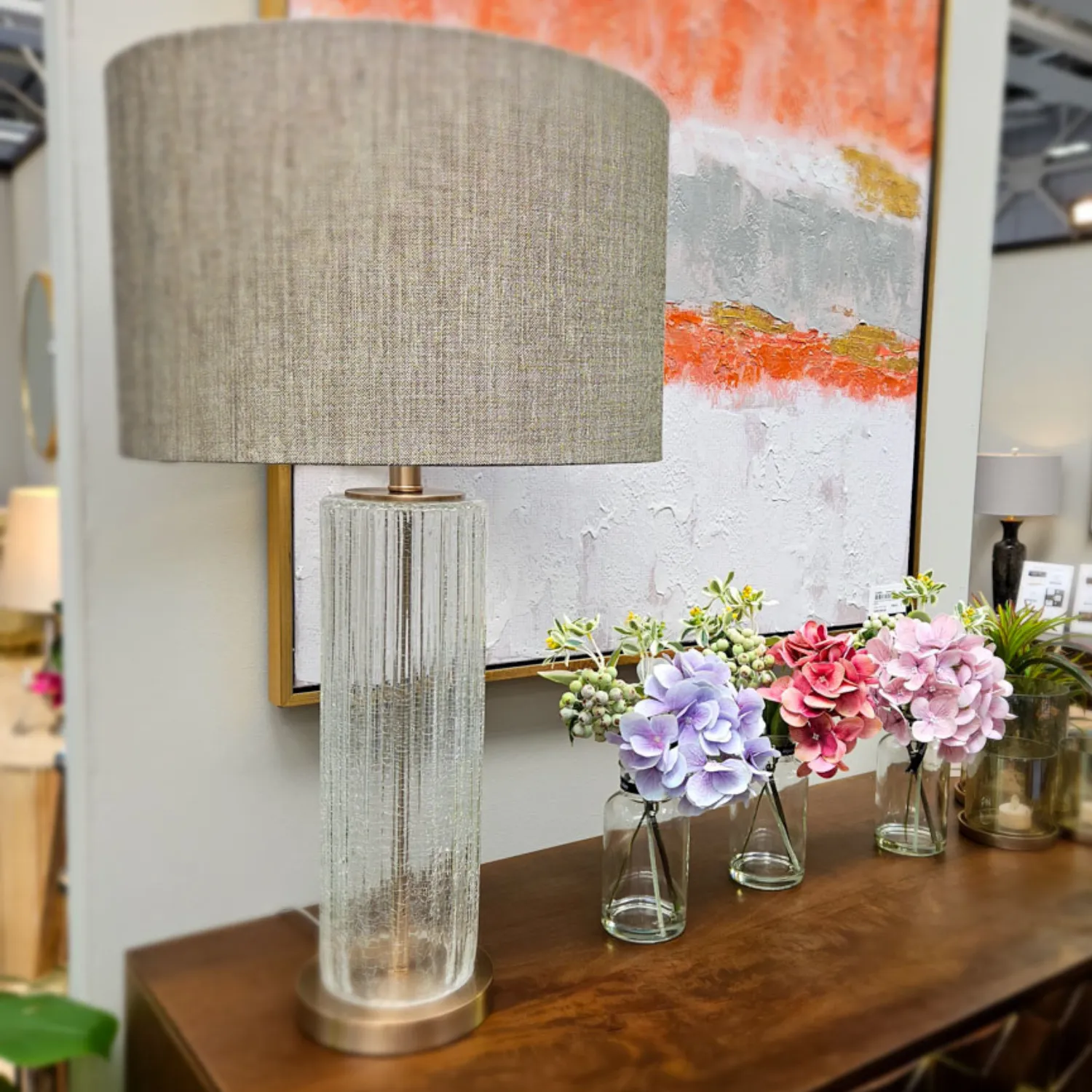 Avena Glass Table Lamp