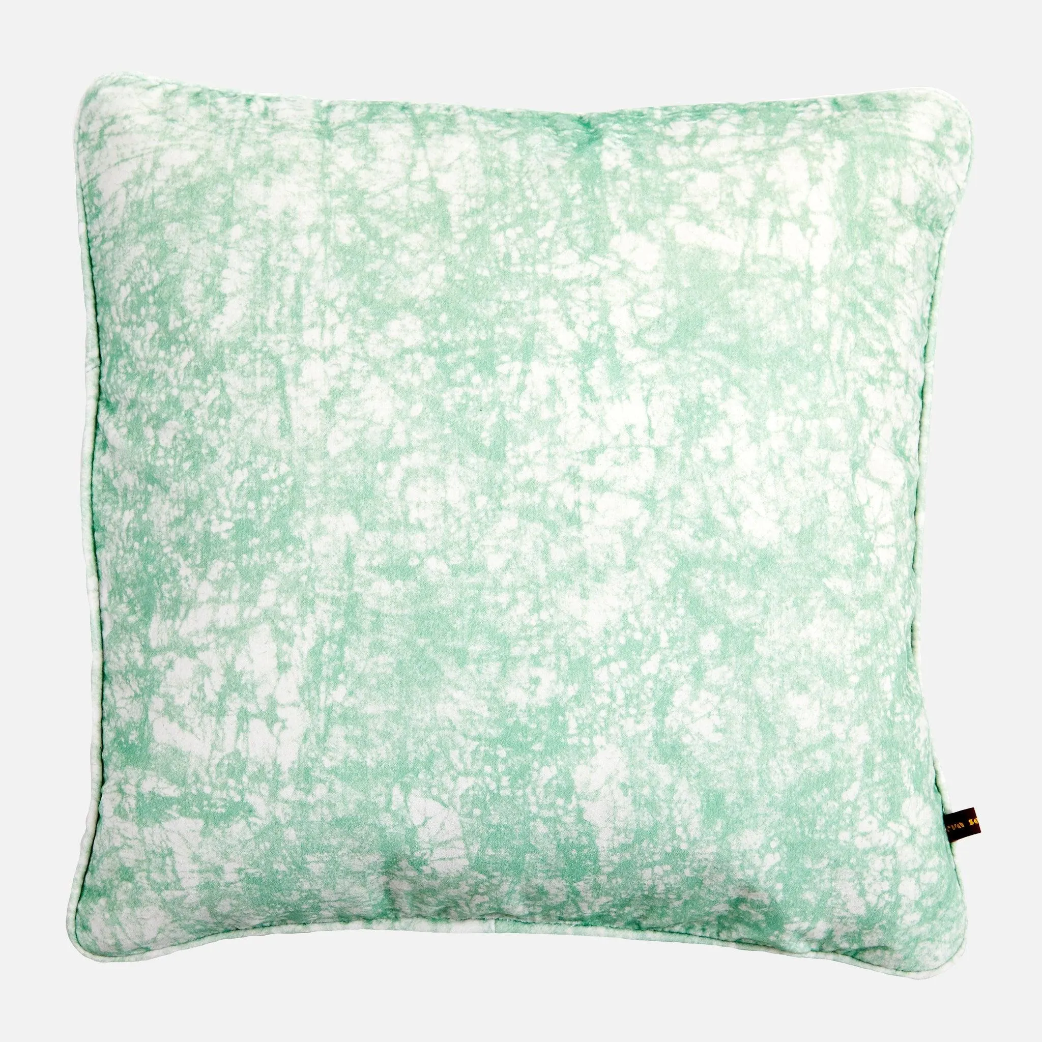 Batik Sage Green Throw Pillows