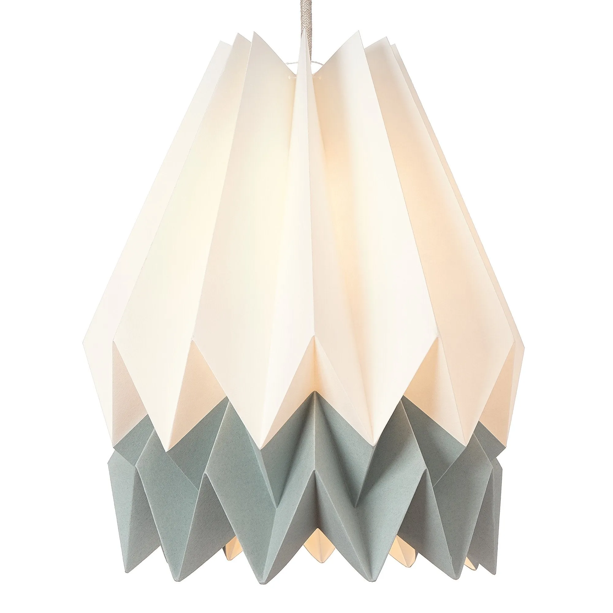 Belia Pendant Light [Ivory/Aloe green/Natural white]