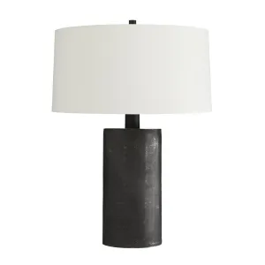 Black Aluminum Table Lamp