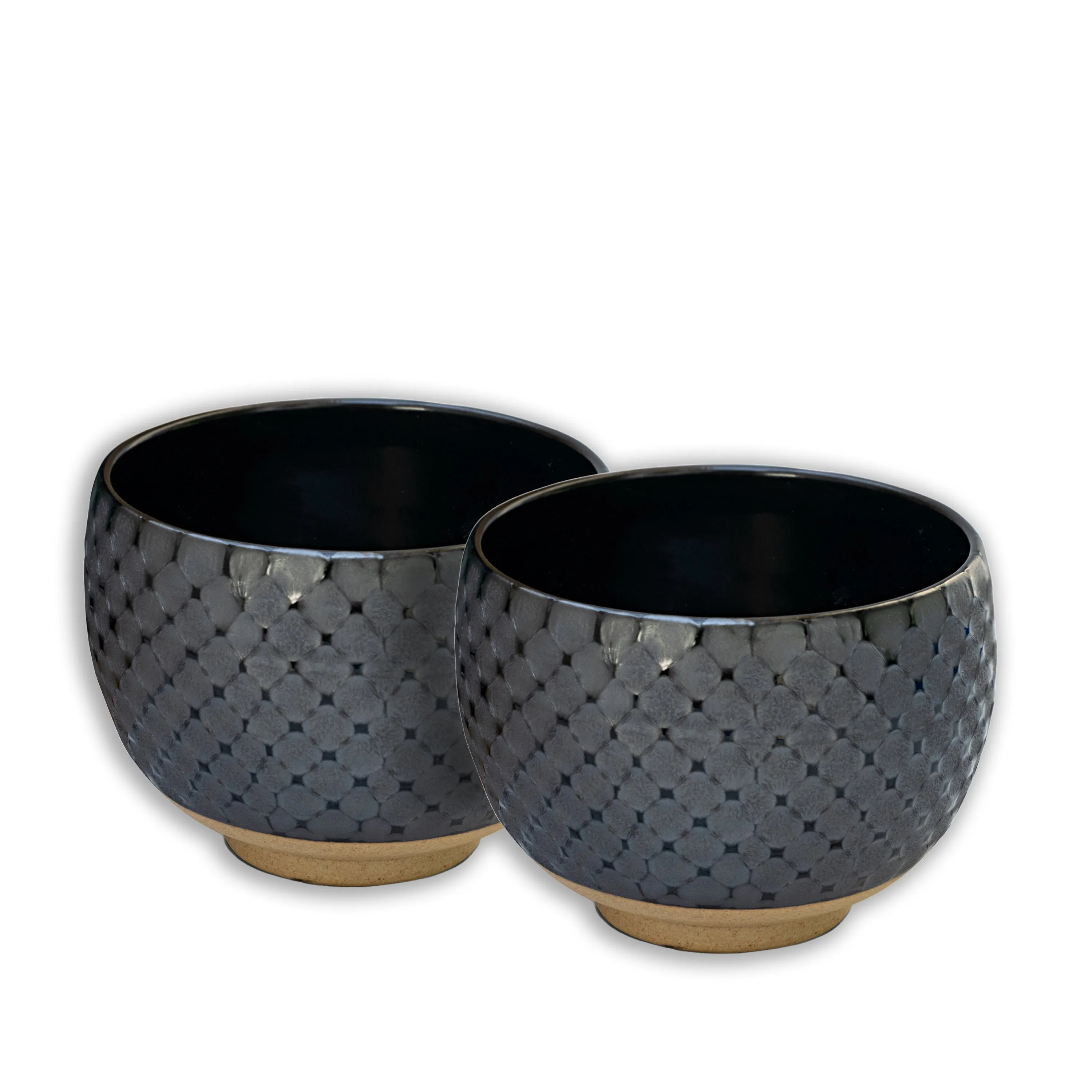 Black Ami Pattern Set | Tea Ceremony