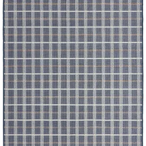 Brandy Flatweave, Hand-Made Carpet, Indigo