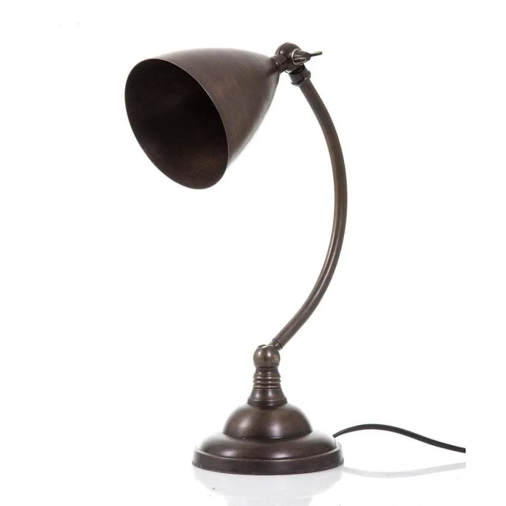 Brentwood Table Lamp Dark Brass