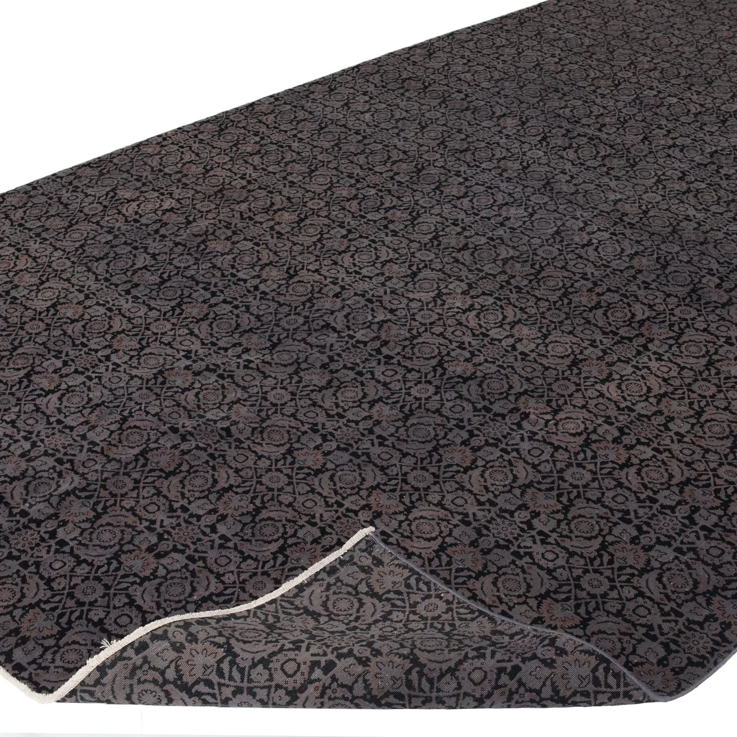 Brown Samsara Wool Rug - 6'7" x 11'4