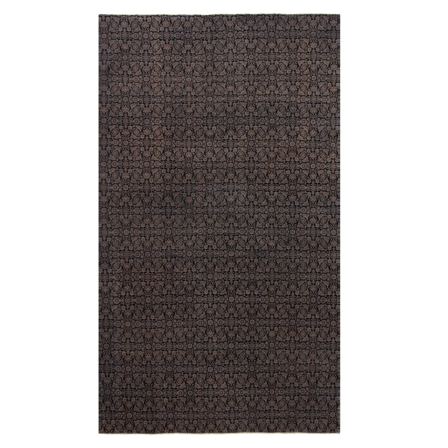 Brown Samsara Wool Rug - 6'7" x 11'4