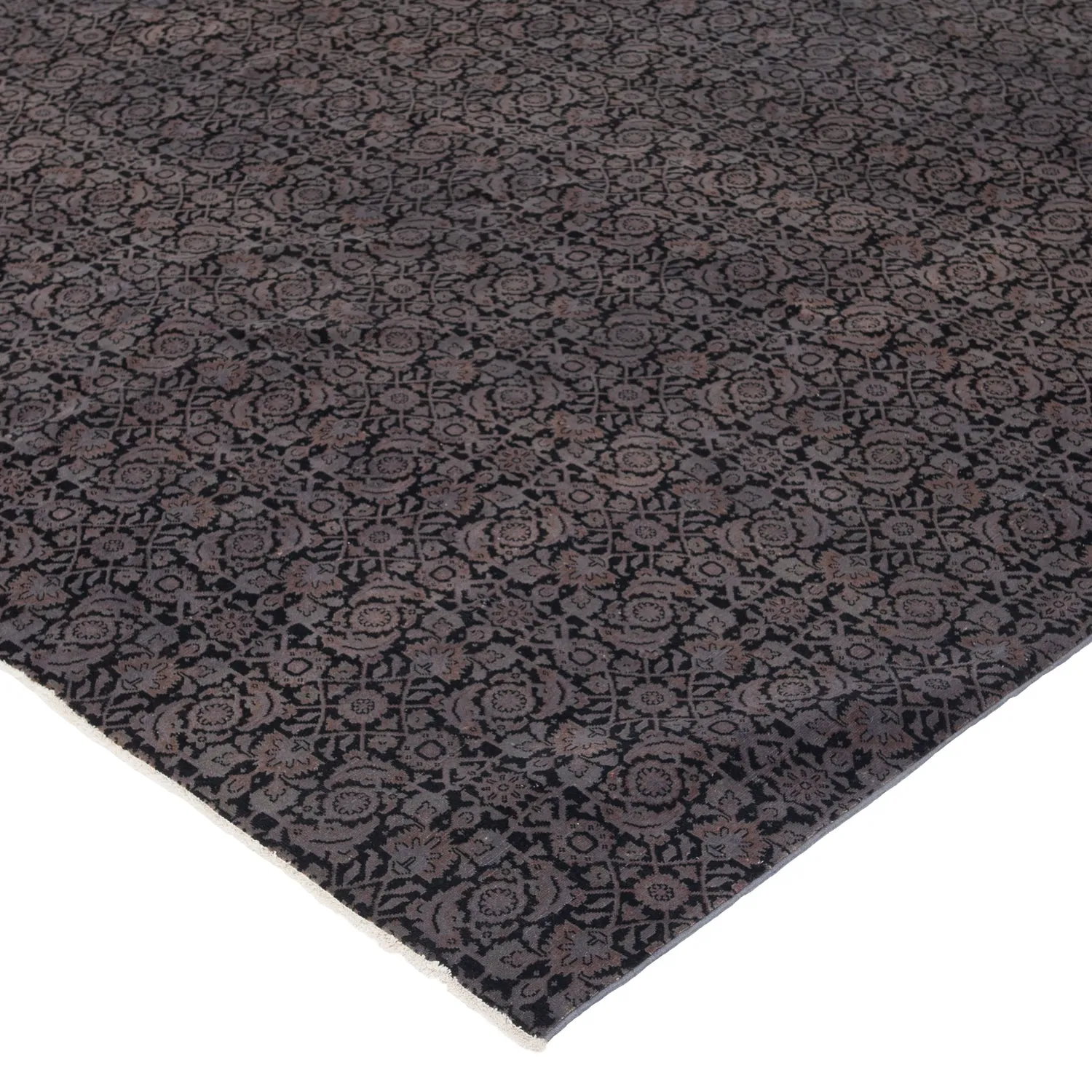 Brown Samsara Wool Rug - 6'7" x 11'4