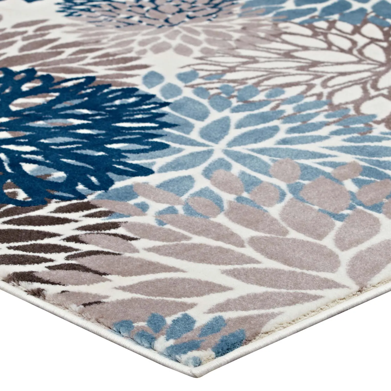 Calithea Vintage Classic Abstract Floral Area Rug