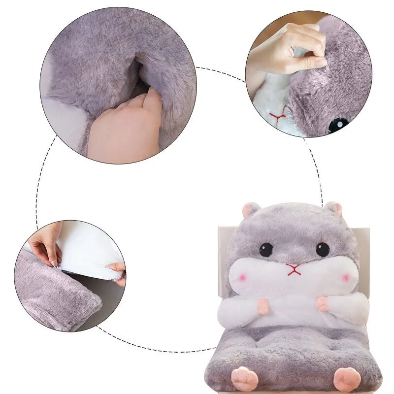 Cartoon Hamster Seat Cushion