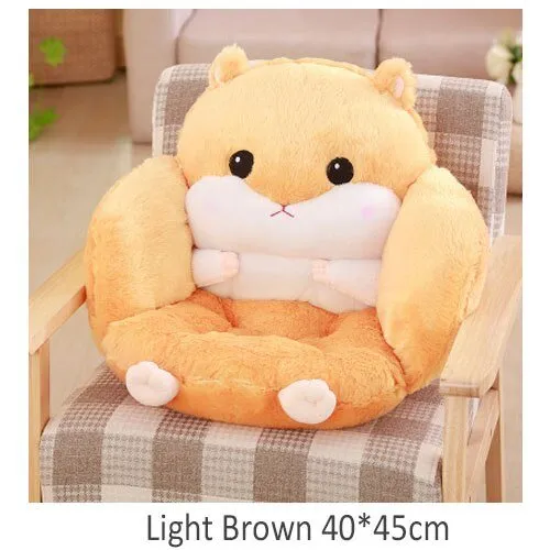 Cartoon Hamster Seat Cushion