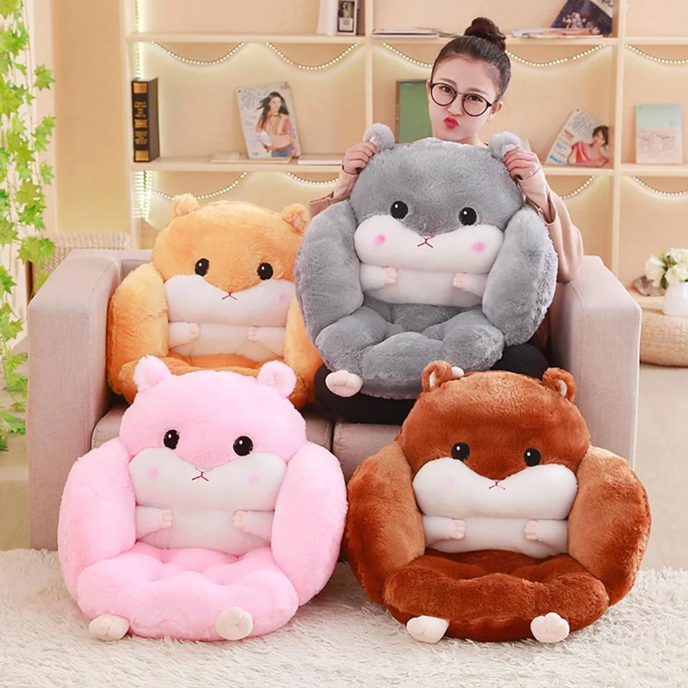 Cartoon Hamster Seat Cushion