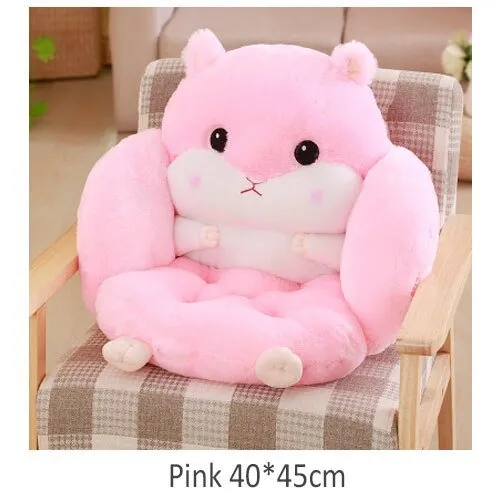 Cartoon Hamster Seat Cushion