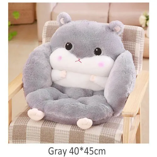 Cartoon Hamster Seat Cushion