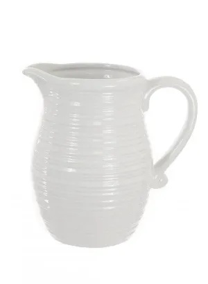 Ceramic Lined Jug - White