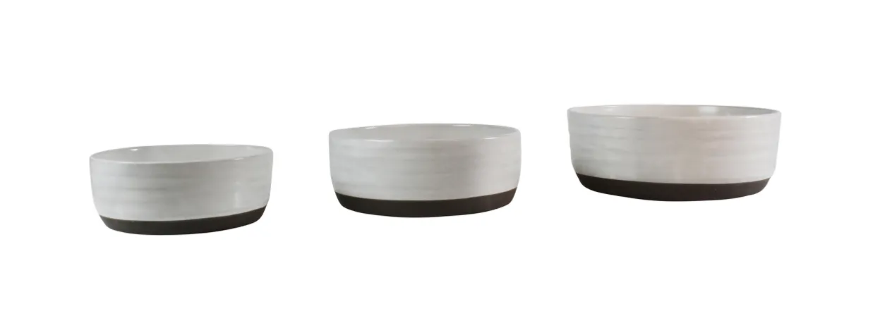 Ceramic Serving Bowls, Three Sizes