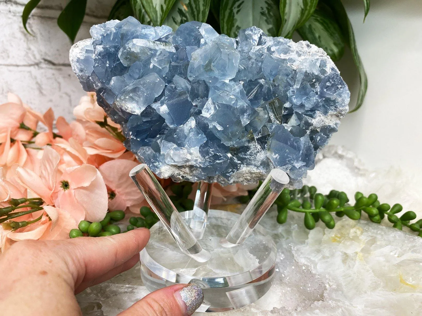 Clear Acrylic Stand for Crystals