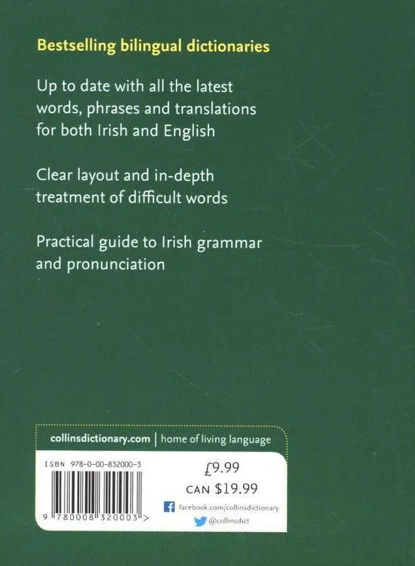 Collins Irish Dictionary Pocket Edition