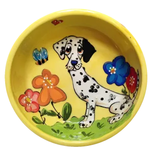 Dalmation Dog Bowl