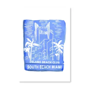 Delano South Beach Matchbook