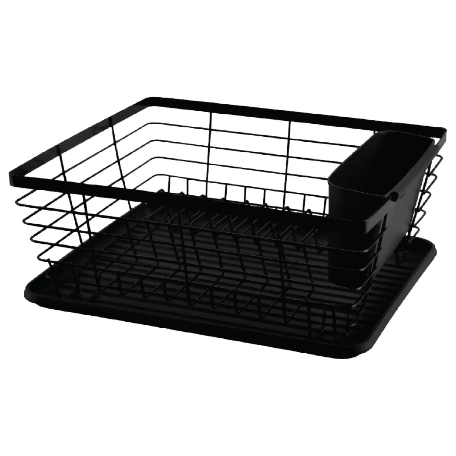 Dish Drainer with Cutlery Holder