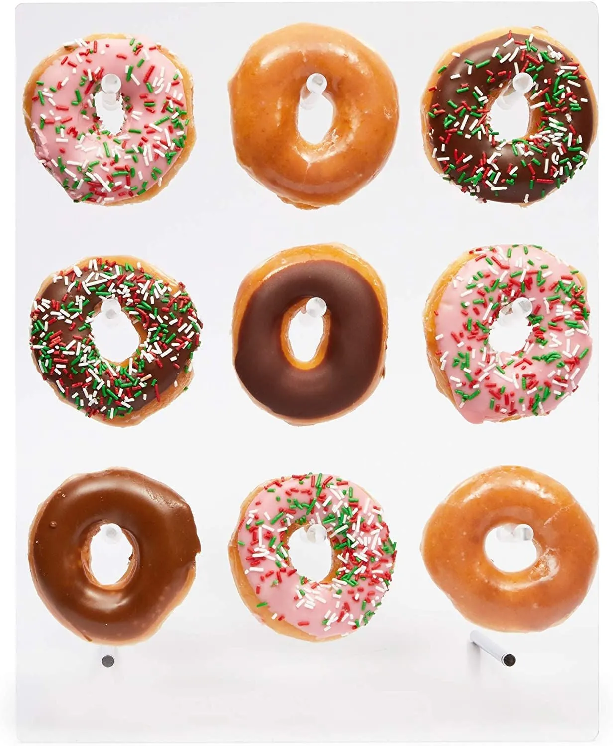 Donut Wall Display Stand (12 x 15 in, 2-Pack)