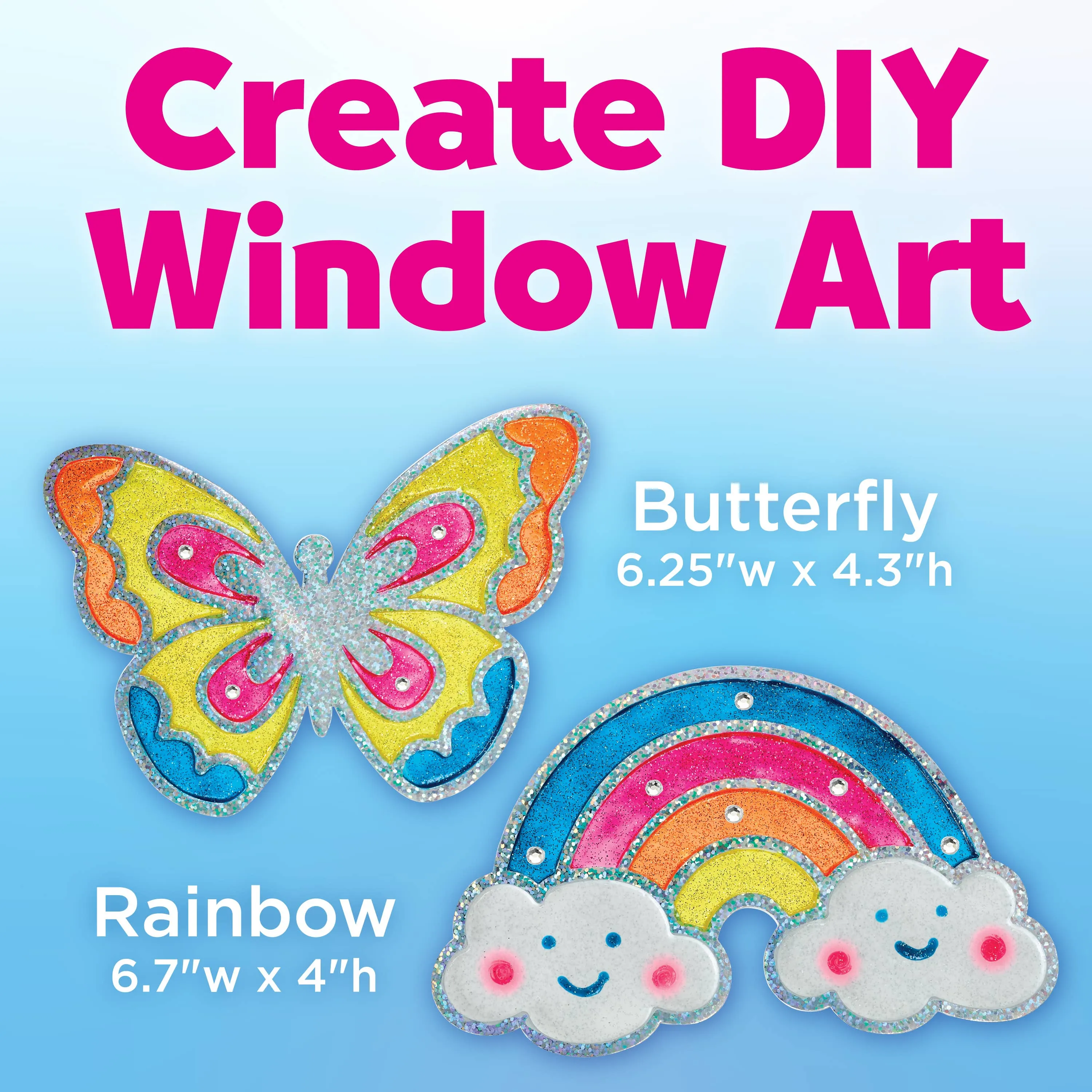 Easy Sparkle Window Art Mini Kit