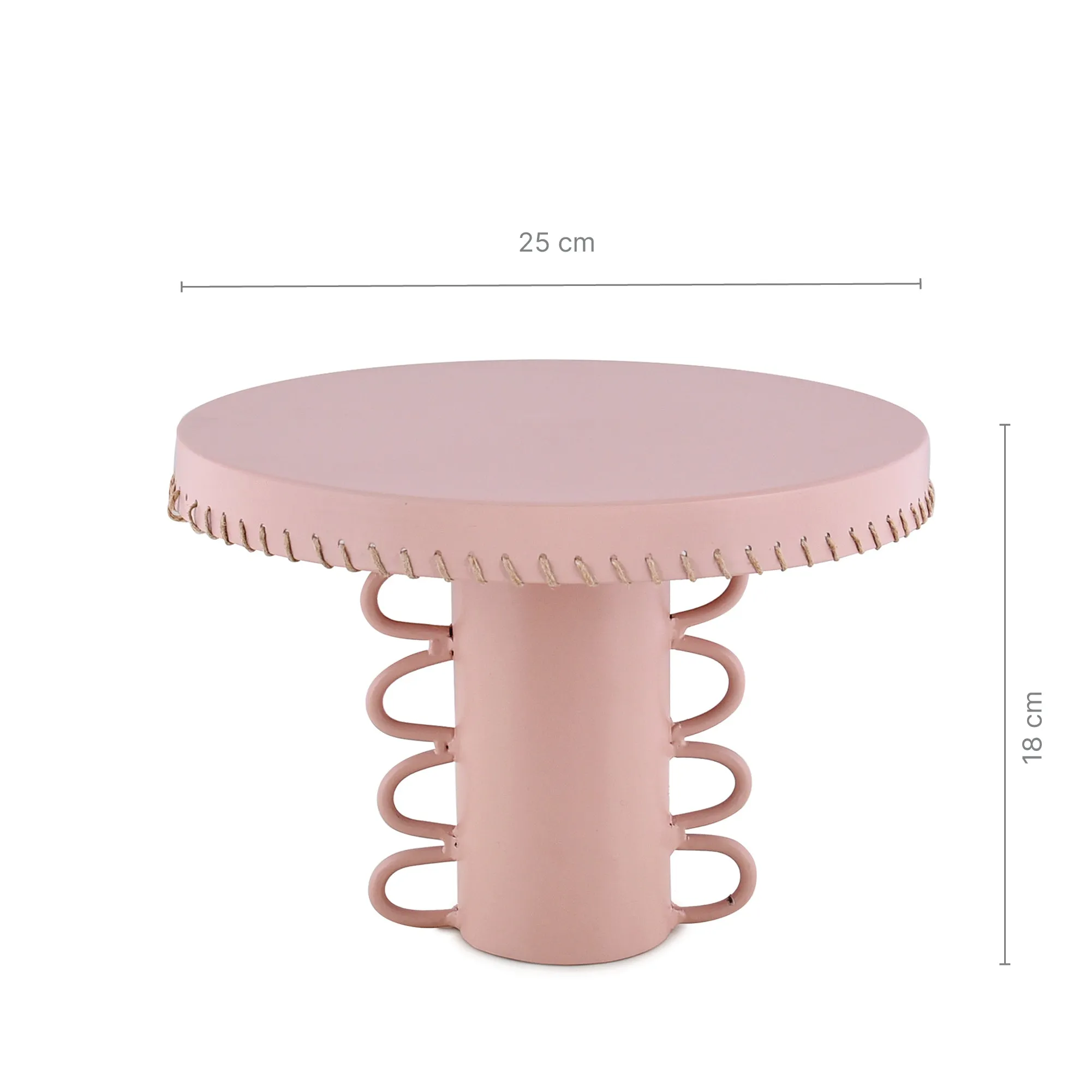 Elan Delilah Cake Stand, Cupcake Stand for Party (Nude)