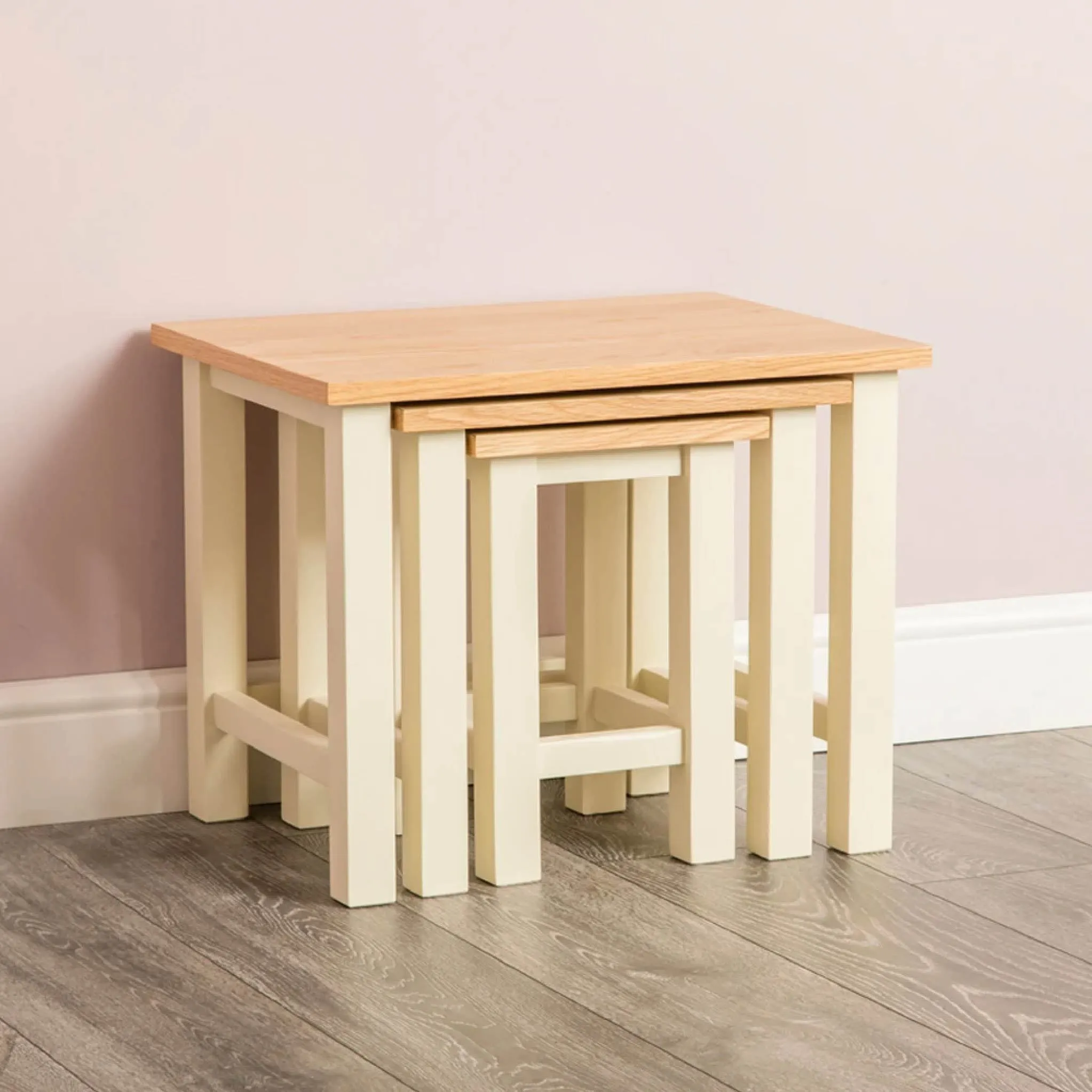 Farrow Cream Nest of Tables