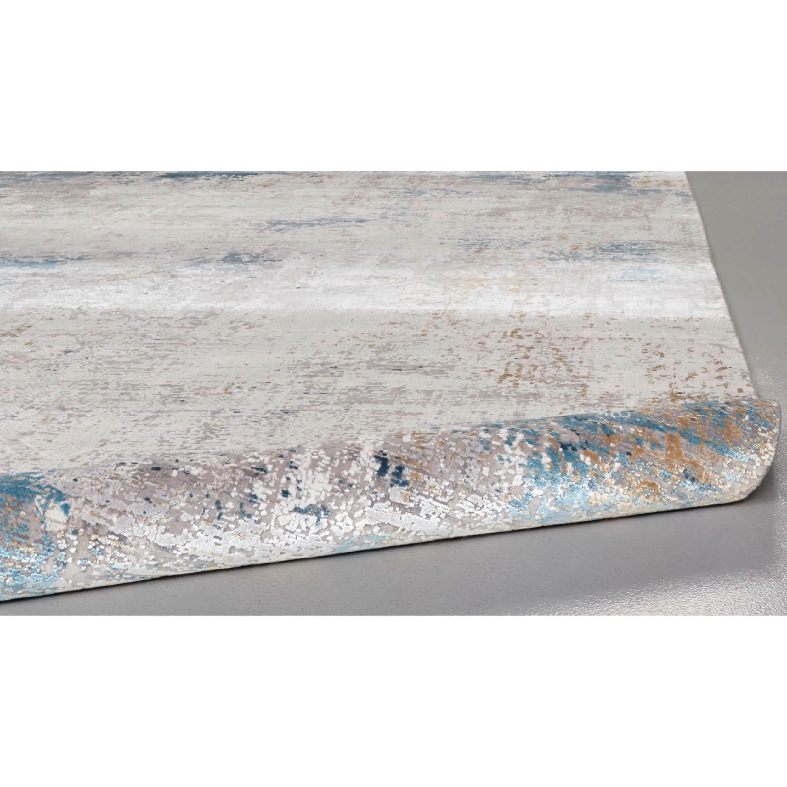 Feizy Rug Cadiz 3889F, Ivory/Blue