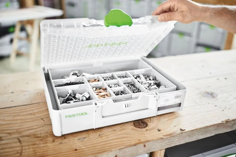 Festool 204856 SYS3 Systainer Organizer L 89 with 20 Containers