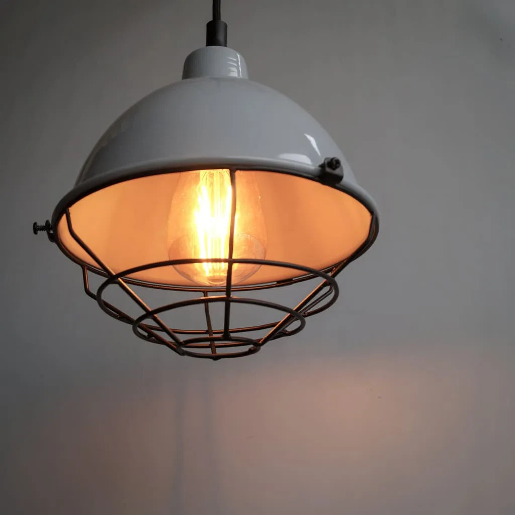 Flh110 Retro Modern Grey Pendant Industrial Lighting Fixture