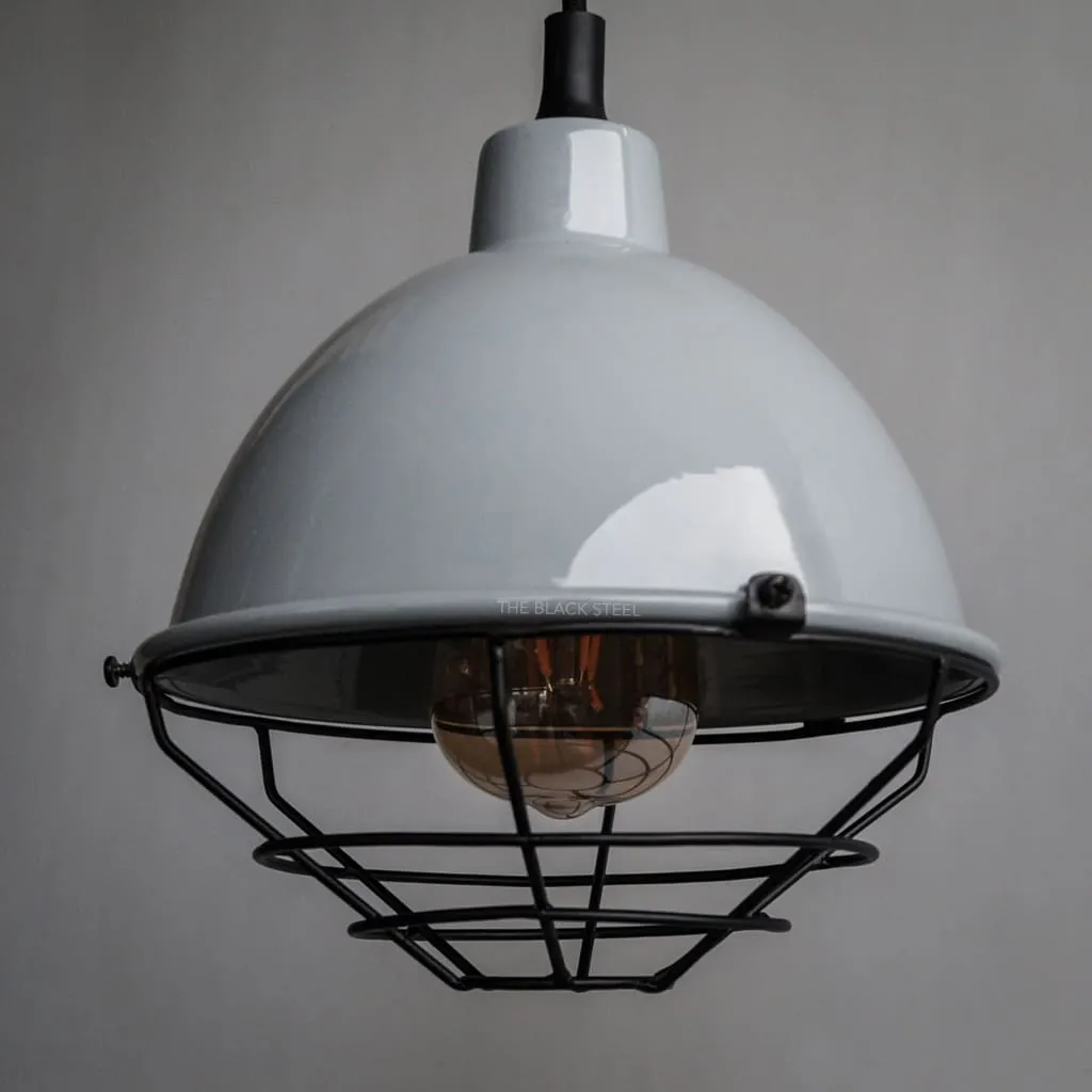 Flh110 Retro Modern Grey Pendant Industrial Lighting Fixture