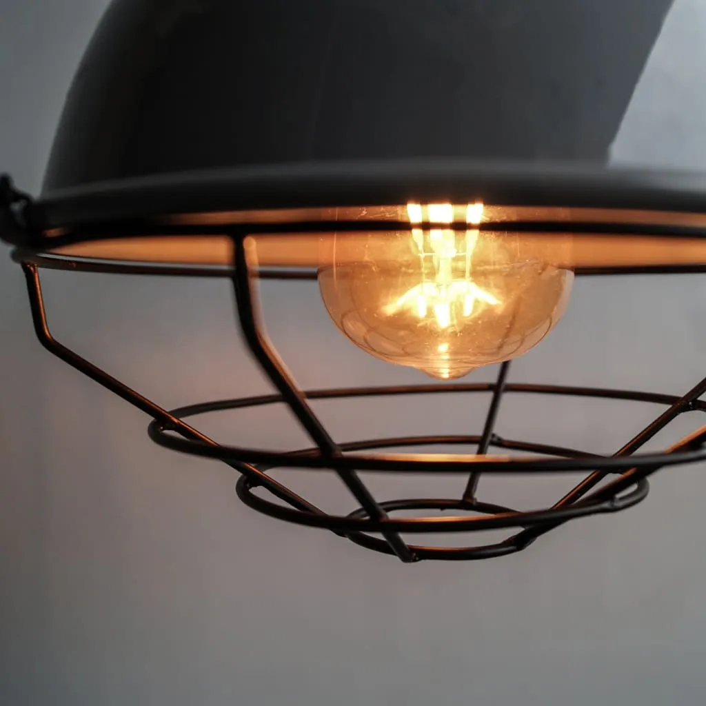 Flh110 Retro Modern Grey Pendant Industrial Lighting Fixture