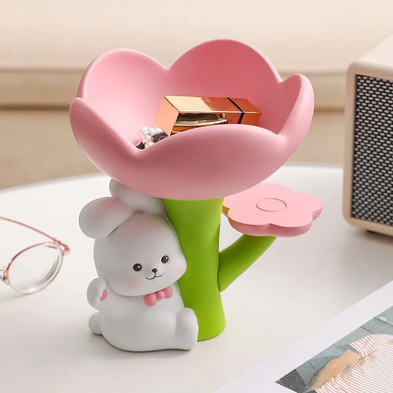 Flower Bunny Storage Stand