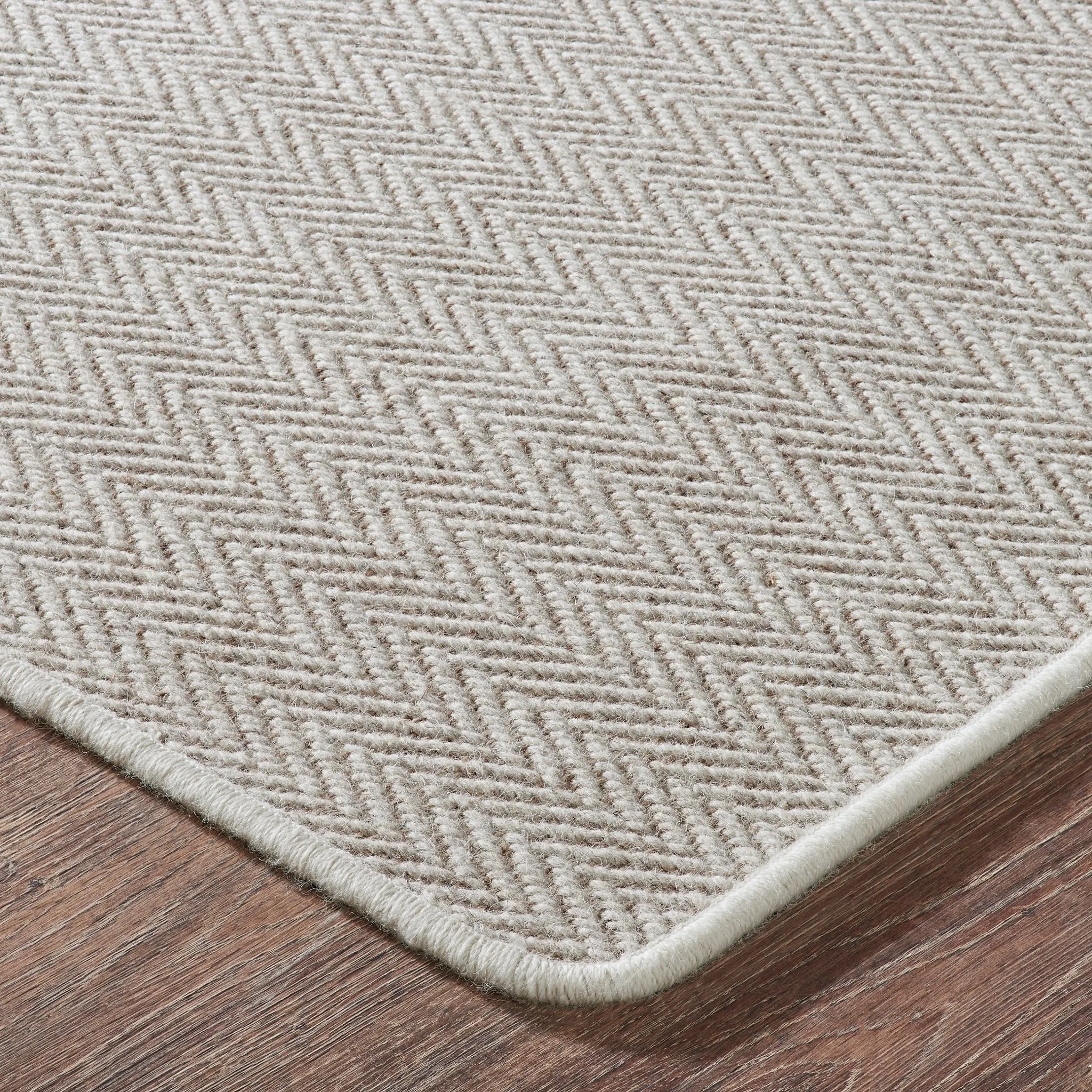 Gwen Flatweave, Hand-Made Carpet, Linen