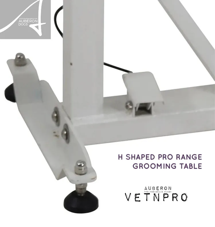 H - Shaped Pro-Range Grooming Table Hydraulic Lift “Easy Reach”  Underbelly & Legs