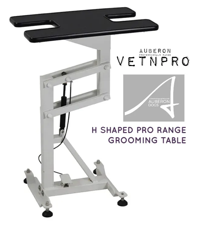 H - Shaped Pro-Range Grooming Table Hydraulic Lift “Easy Reach”  Underbelly & Legs