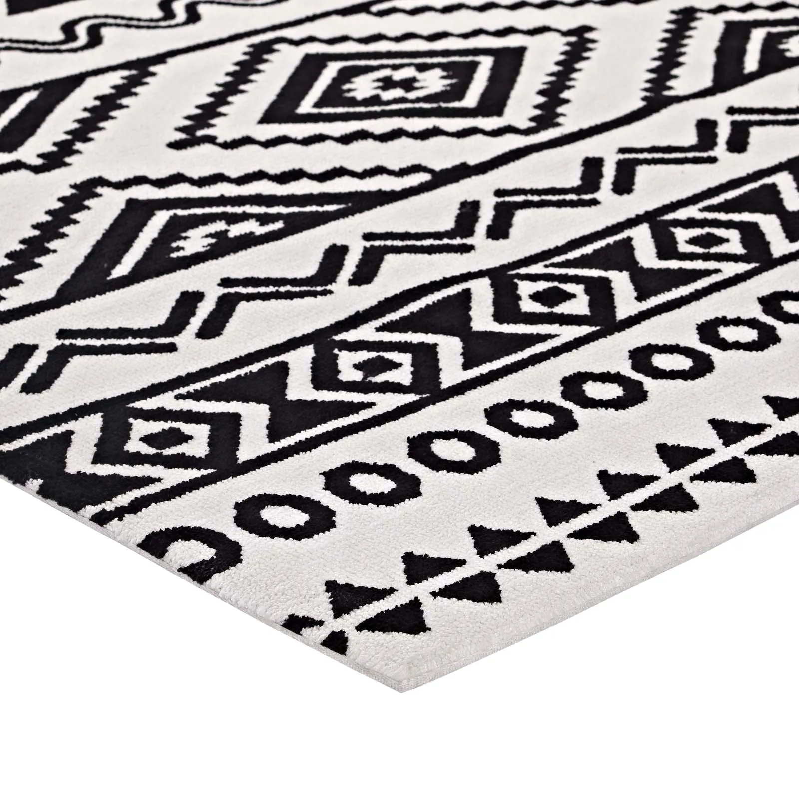 Haku Geometric Moroccan Tribal Area Rug