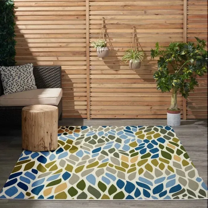 Home & Garden RS094 Multicolor Rug