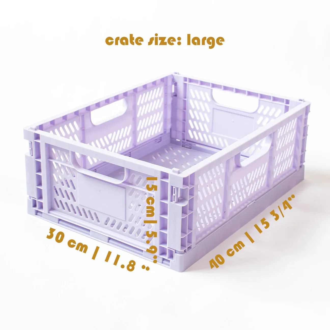 Indigo Large Storage Crate