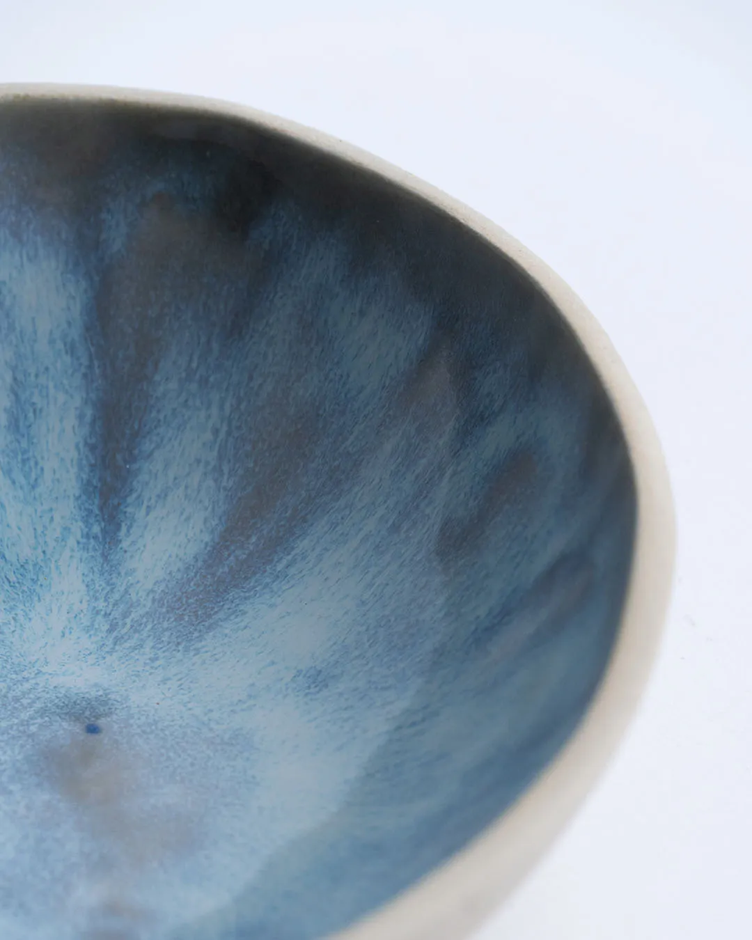 Iridescent Oval Irregular Bowl