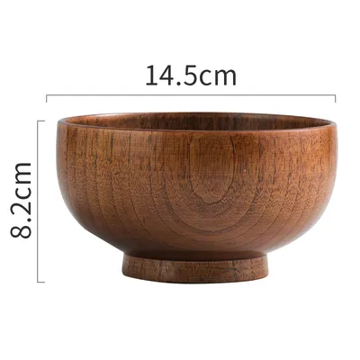 Japanese Style Wooden Bowls