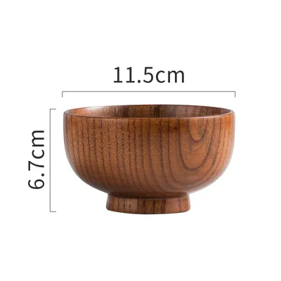 Japanese Style Wooden Bowls